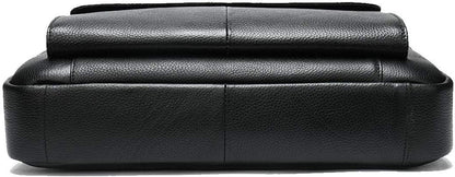 Premium Cowhide Leather 15” (38.1 cm) Business Briefcase with Organiser Compartments