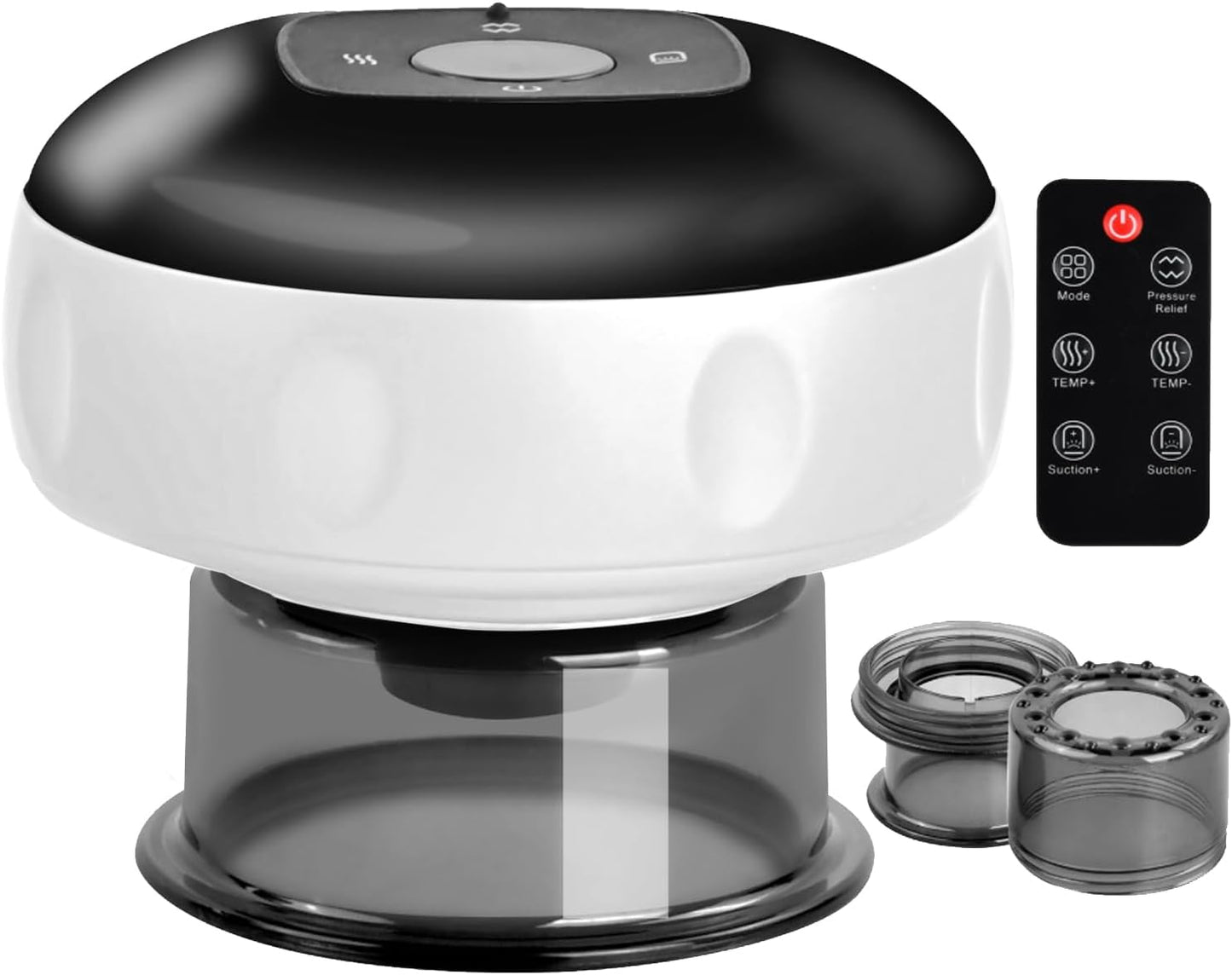 Smart Infrared Cupping Massager with 12 Therapy Levels and Remote Control – Auryon