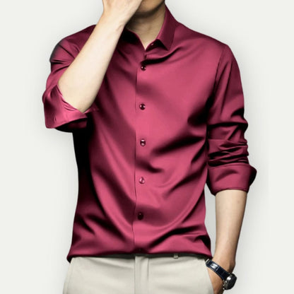 Wrinkle-Free and Iron-Free Men's Shirt – Milan