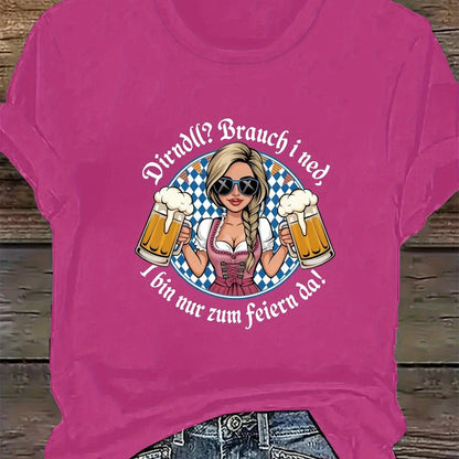 Women's Plus Size Short-Sleeve T-Shirt – Liesl Oktoberfest 2026
