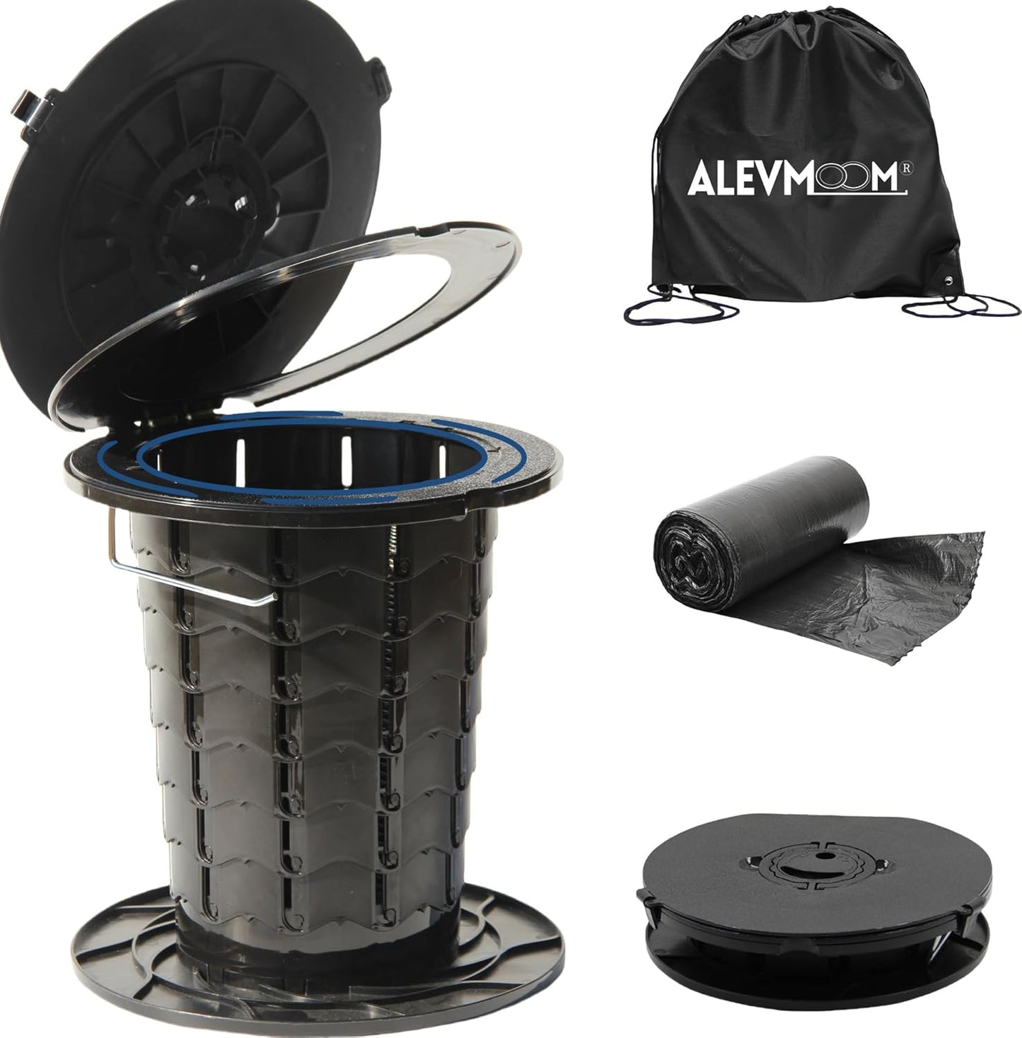 Portable Toilet with Adjustable Height – CampMate