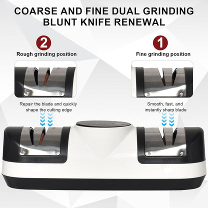 Electric Knife Sharpener with 3 Speeds & LED Display – EdgeMaster