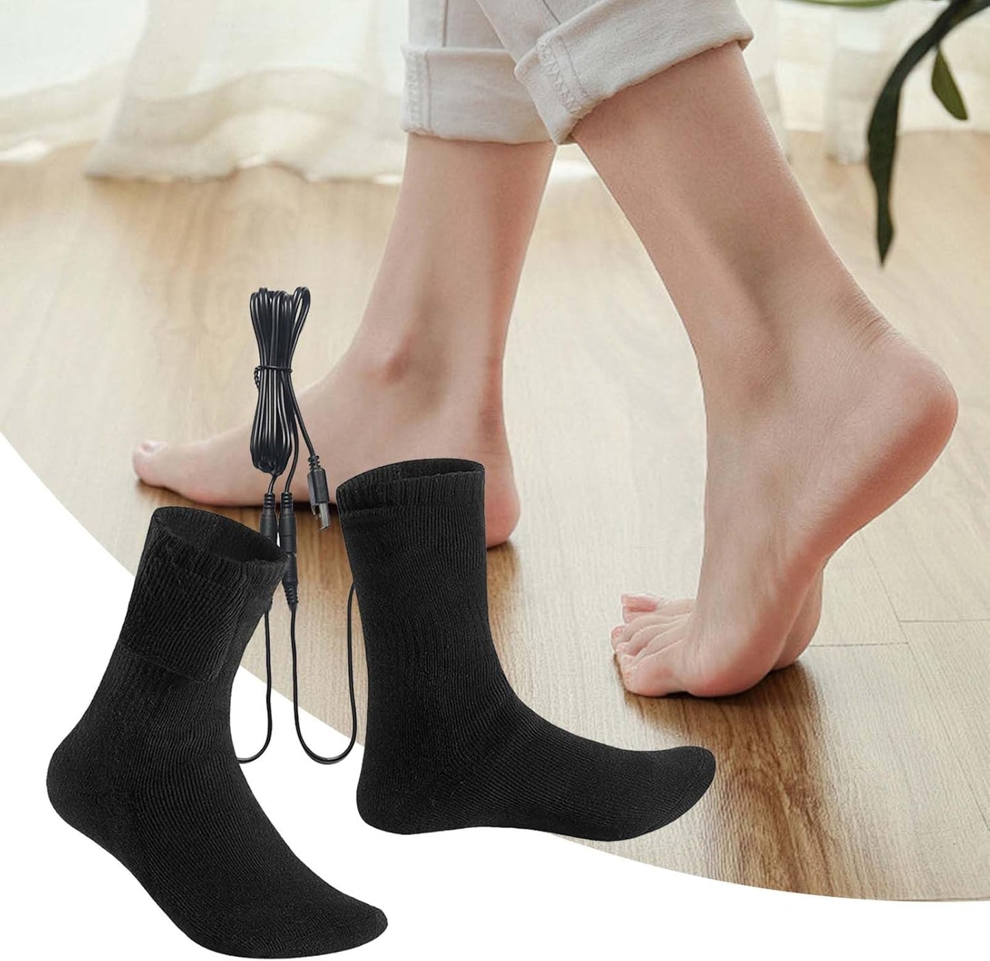 USB Heated Socks for Cold Weather – 1+1 FREE – Jorven