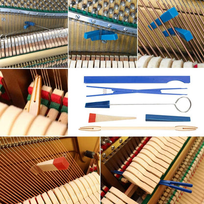 Professional 16-Piece Piano Tuning Kit with Storage Case – Arvena