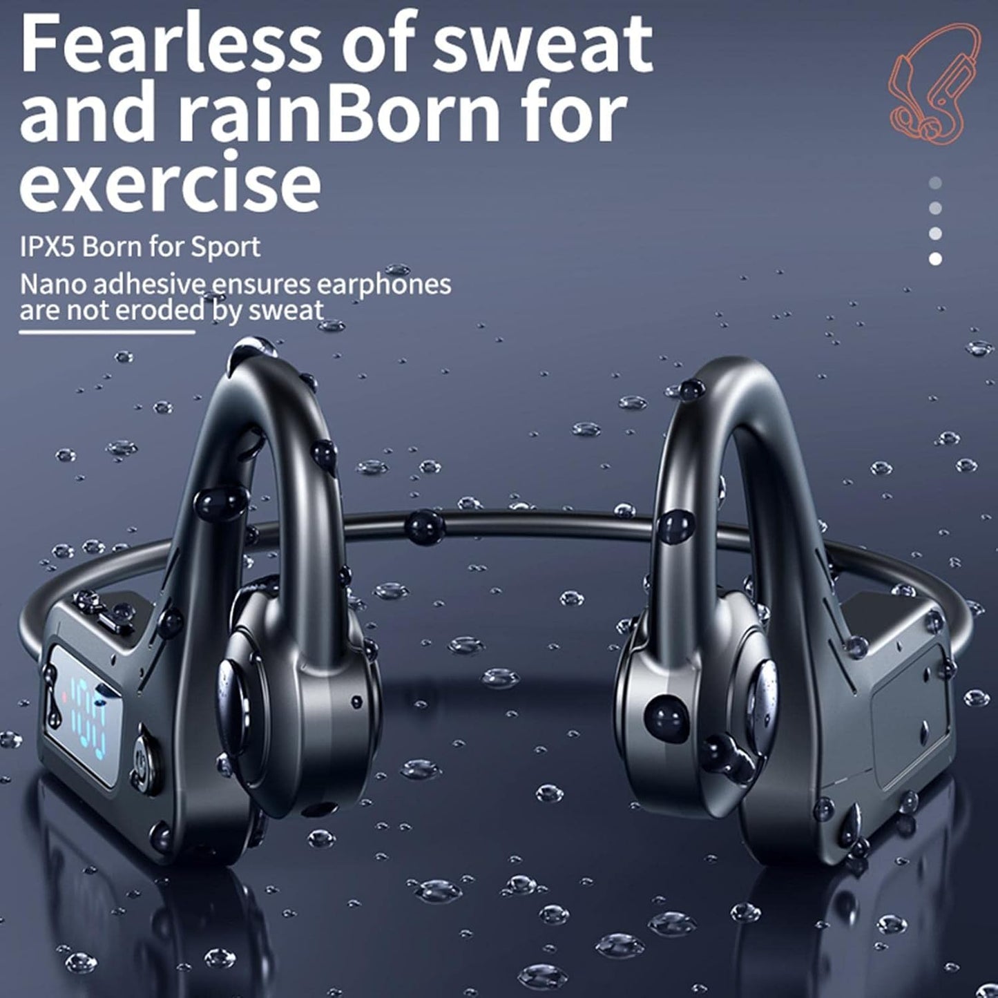 Bone Conduction Open-Ear Wireless Headphones – Audyra