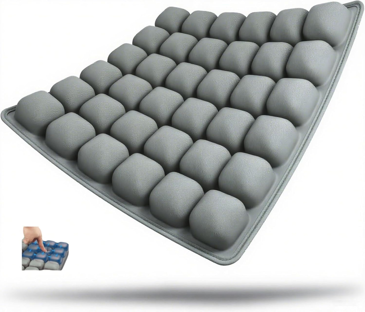 Inflatable Travel Seat Cushion with Ergonomic Pressure Relief – AirComfort