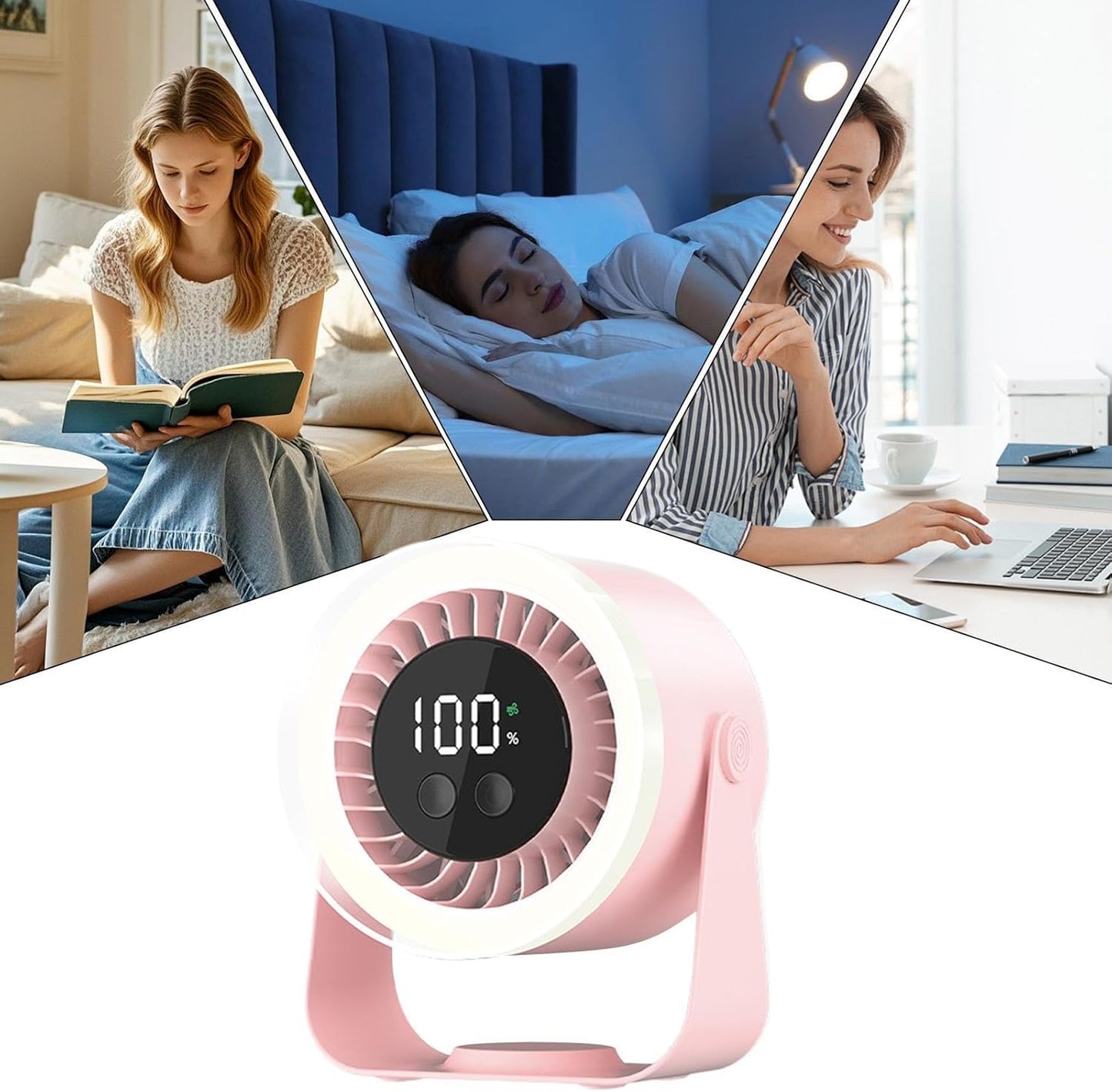 Quiet Desk Fan – Auralis