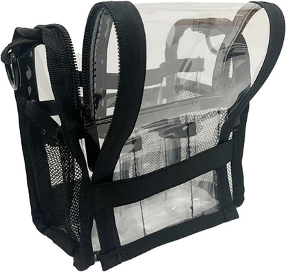 Large Transparent PVC Makeup Bag for Travel & Daily Use – Aveline