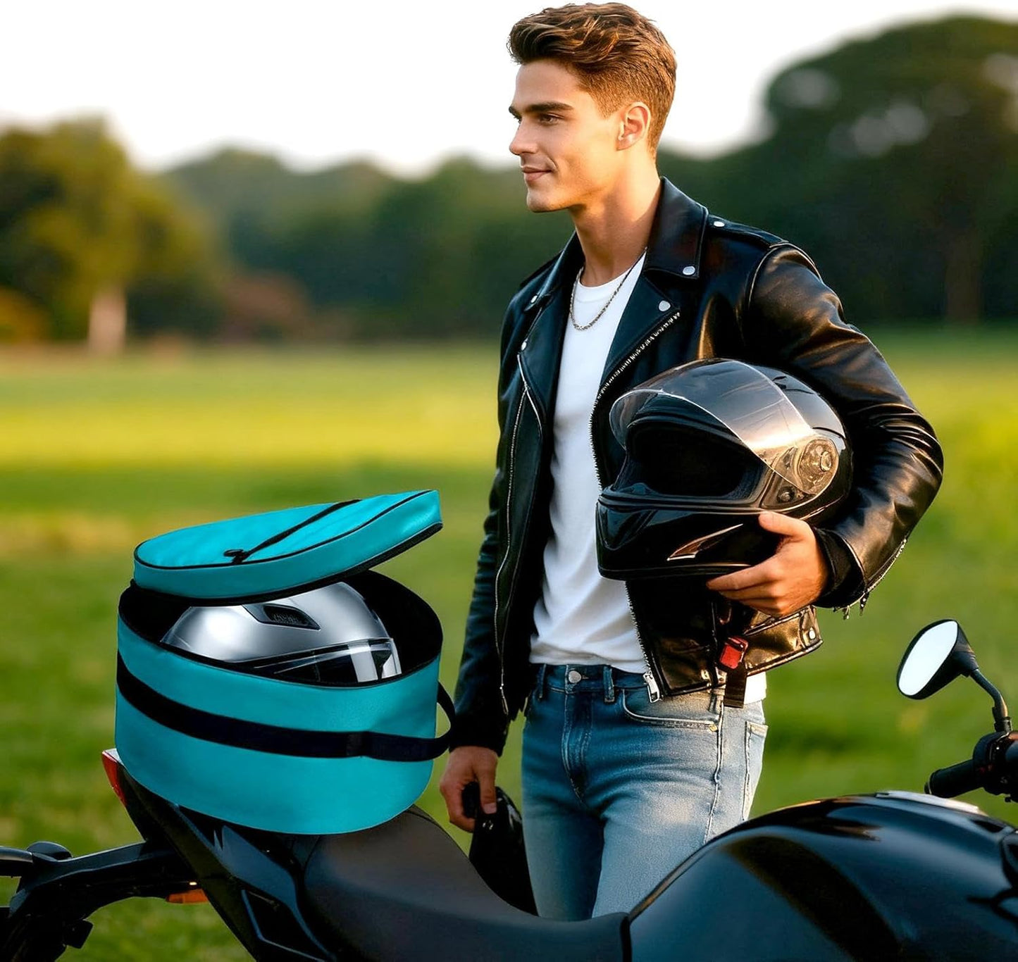 Waterproof Oxford Helmet Bag with Shock Protection – Veynar