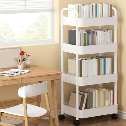 Rolling Utility Cart with Wheels & Handle – Veyora