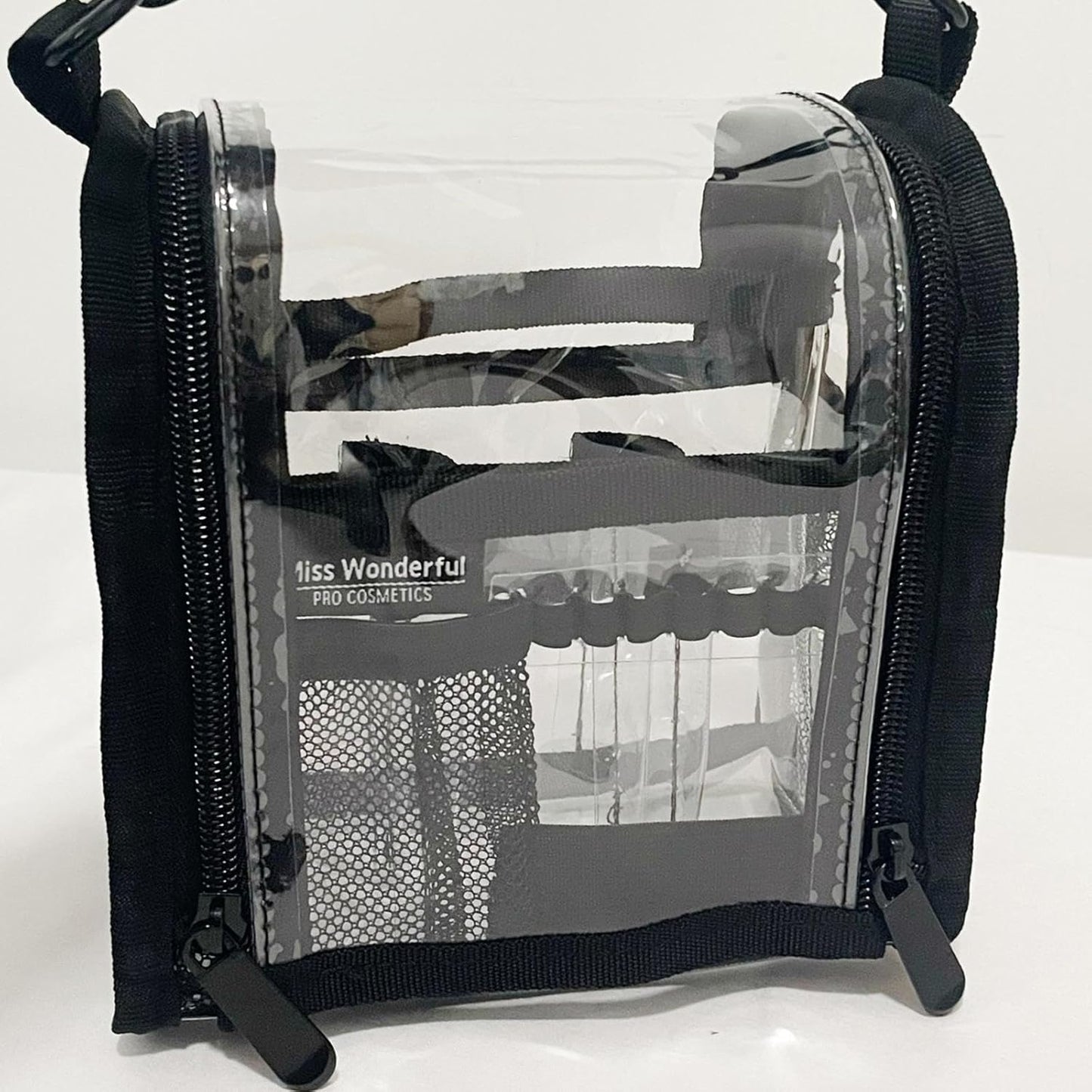 Large Transparent PVC Makeup Bag for Travel & Daily Use – Aveline