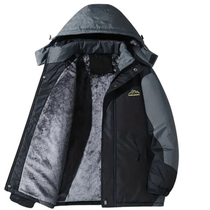 Men's outdoor jacket with hood - Roderik