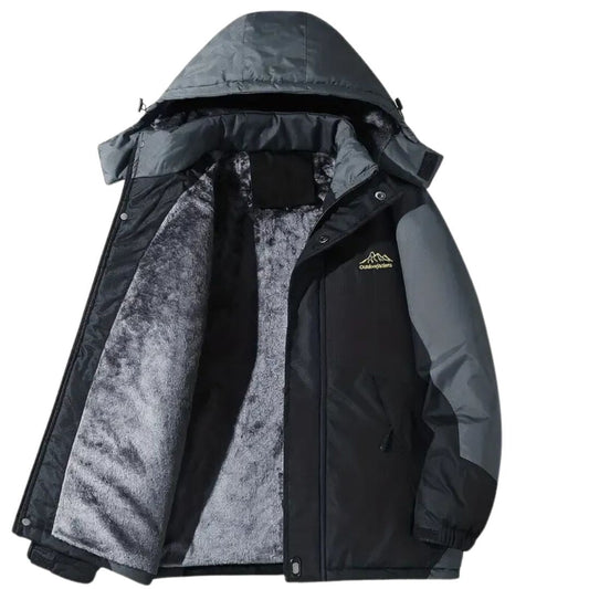 Men's outdoor jacket with hood - Roderik