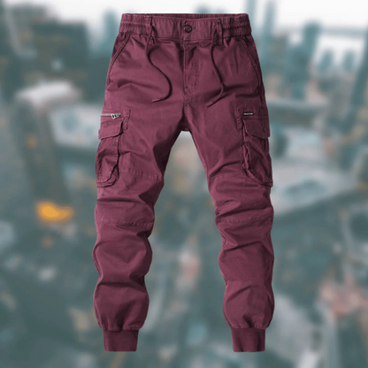 Autumn Casual Men's Cargo Jogger Trousers – Lukas