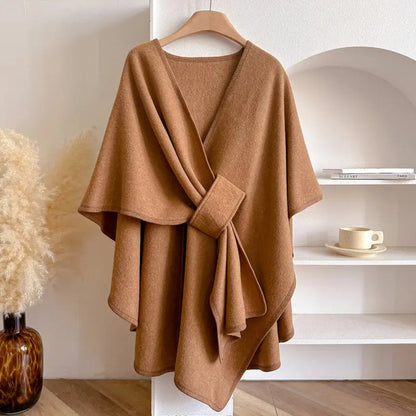 Ladies Wrap Scarf with Windproof Design – Celeste