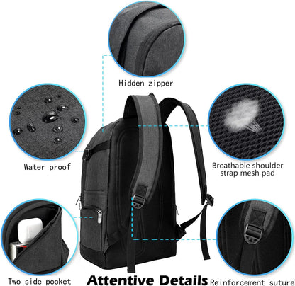 Slim 15.6" (39.62 cm) Travel & Work Laptop Backpack with Organiser Pockets
