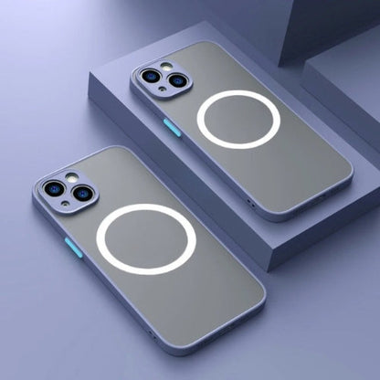 Matte Magnetic Phone Case with Magsafe & Drop Protection – 1+1 FREE