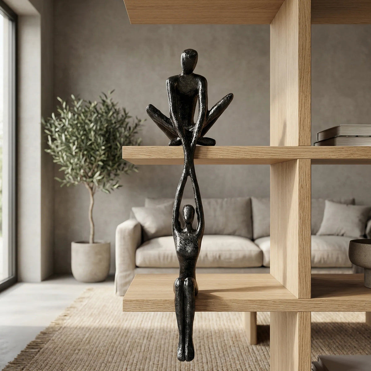 Abstract Figurenpaar In Moderne Stijl - Pairkuro