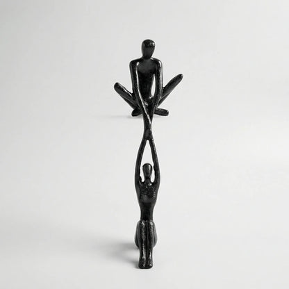 Abstract Figurenpaar In Moderne Stijl - Pairkuro