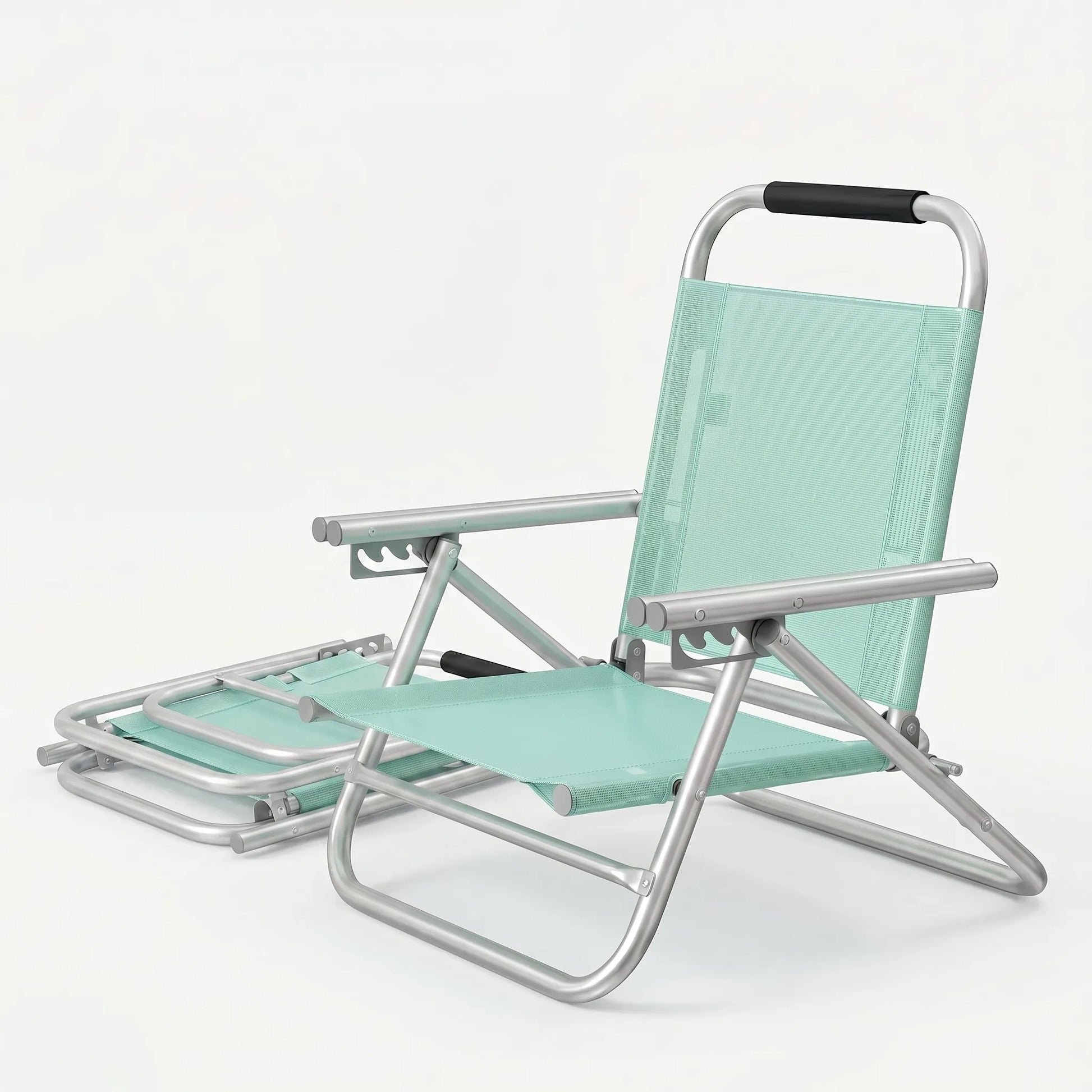 Adjustable Folding Beach Chair - Breezura