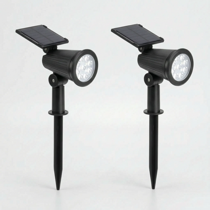 Adjustable Outdoor Solar Spotlight - Aurinox