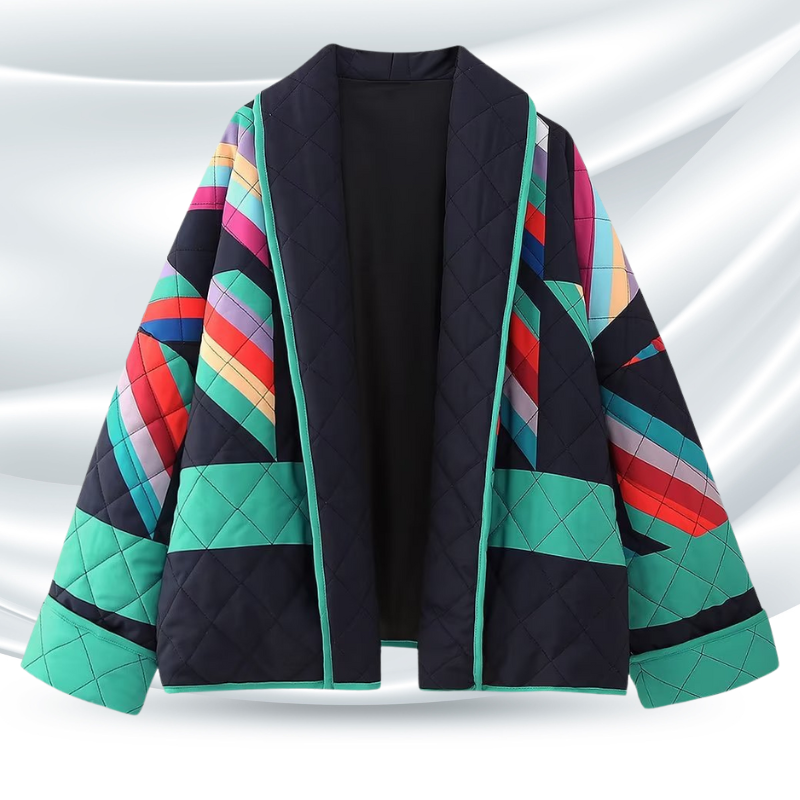 Vintage women's jacket with a modern flair - Daria