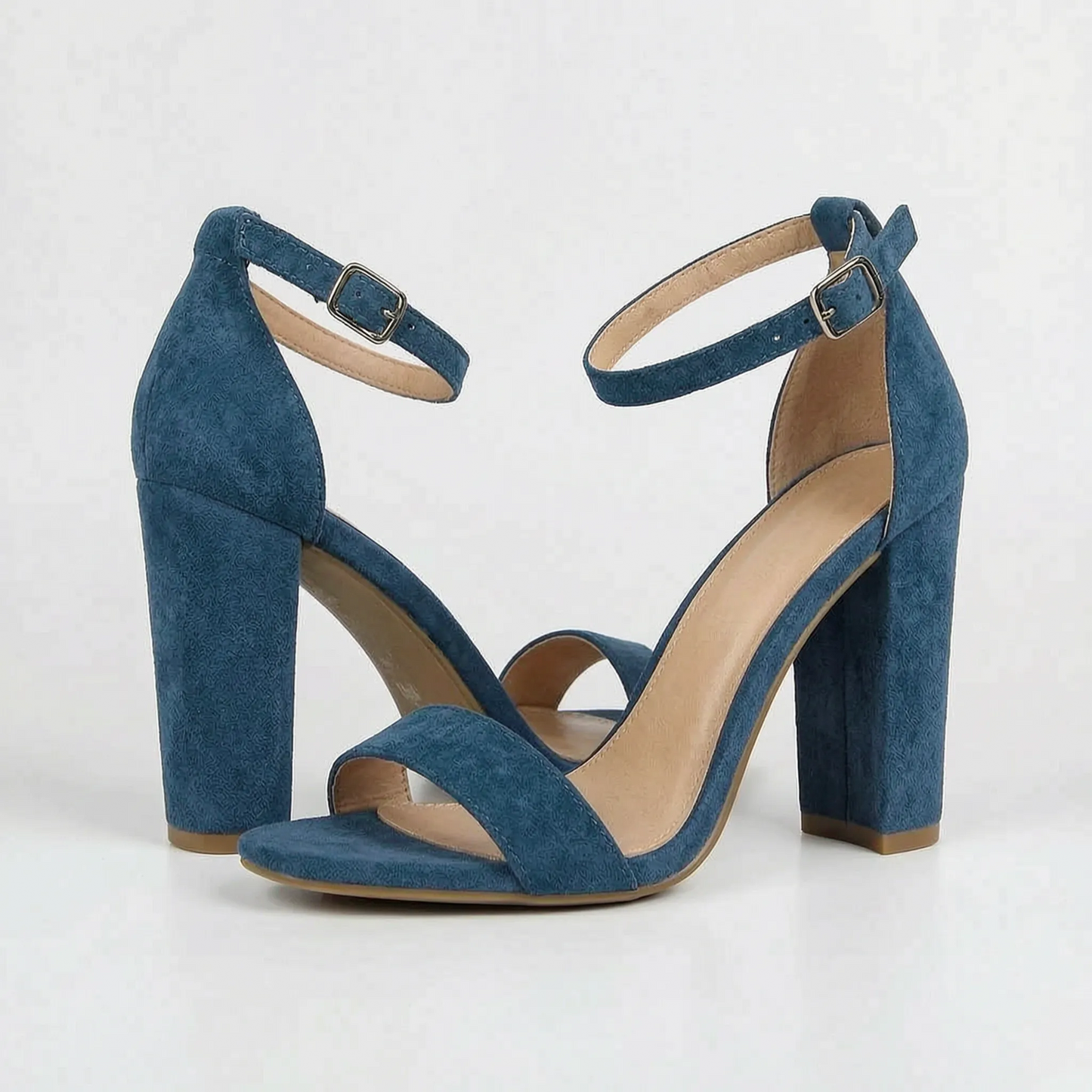 Block Heel Gladiator Sandals - Gloria