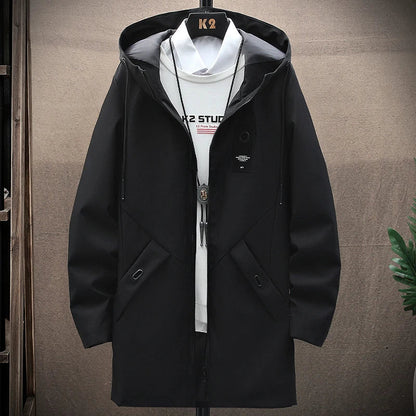Hooded Jacket with Long Fit – Damian