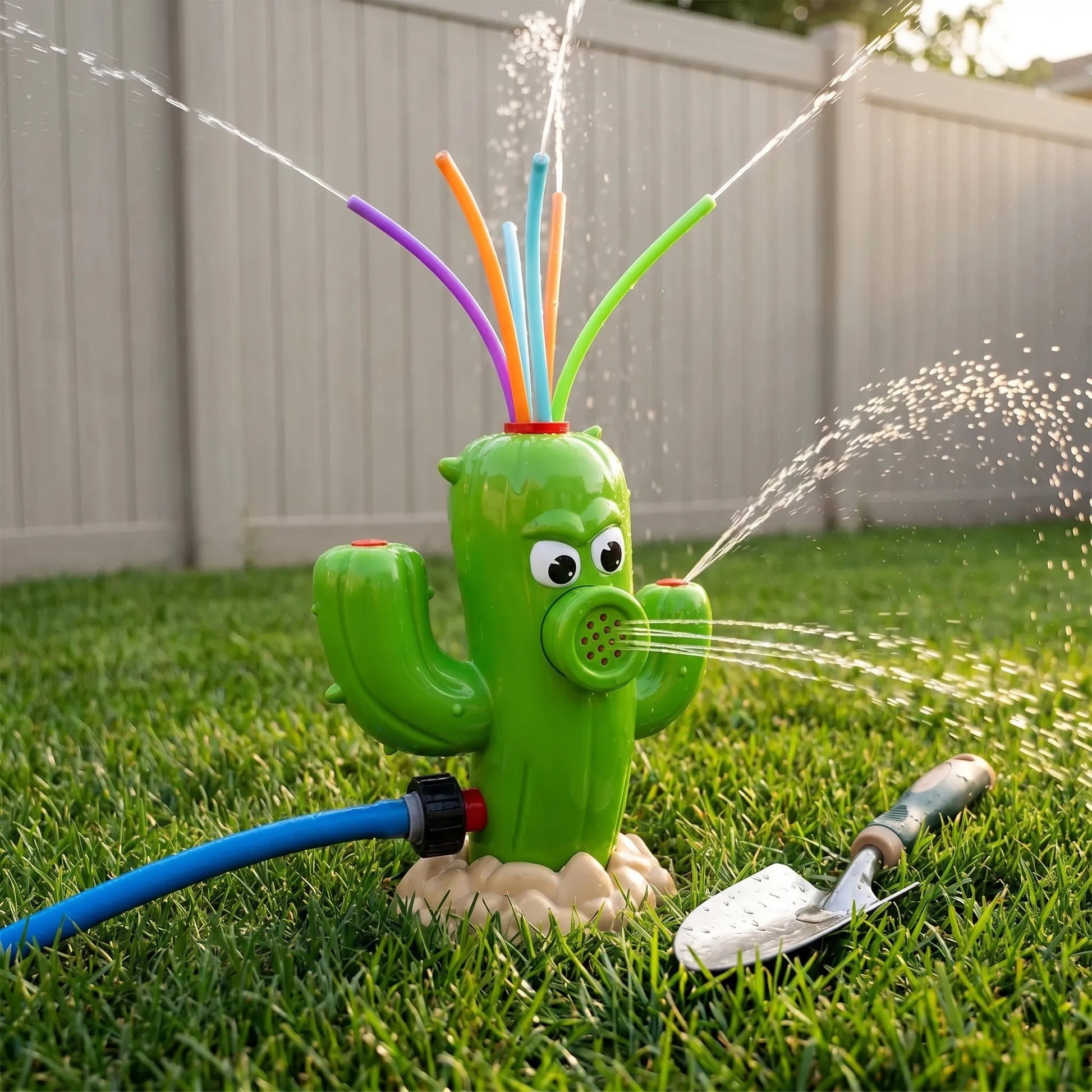 Cartoon Cactus Water Sprinkler - Cactaroo