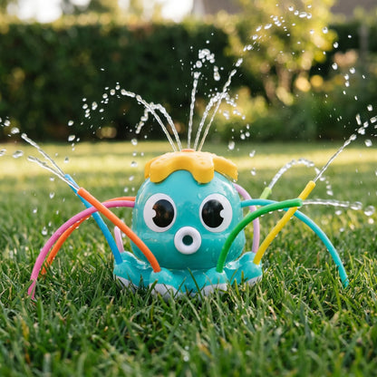 Cartoon Octopus Sprinkler - Octojet