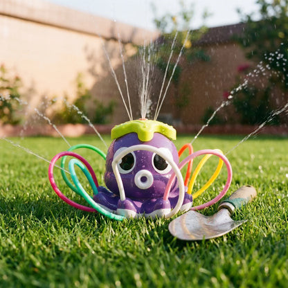Cartoon Octopus Sprinkler - Octojet