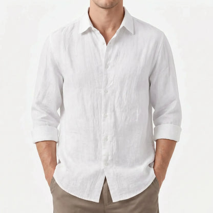 Casual Long Sleeve Shirt -  Seth