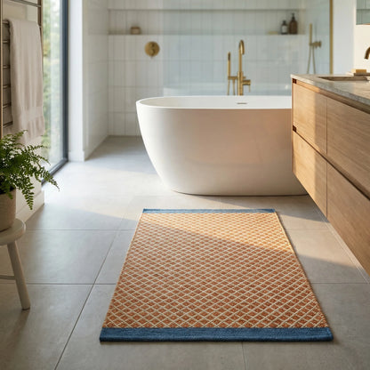 Checkered Bath Floor Mat - PlushiGrid