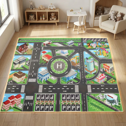 Children Play City Mat - Playroado