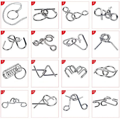 Classic Interlocking Brain Teasers - MindLatch