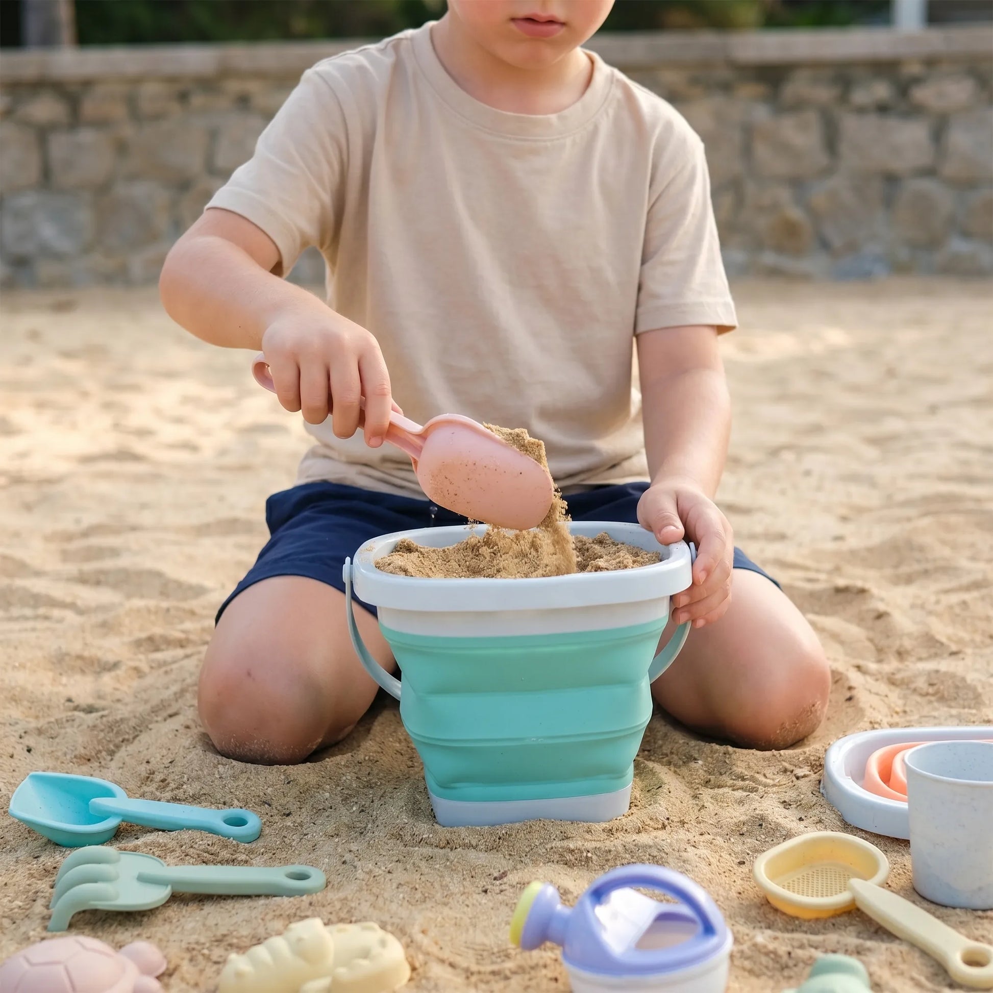 Collapsible Beach Toy Set - Sandillo