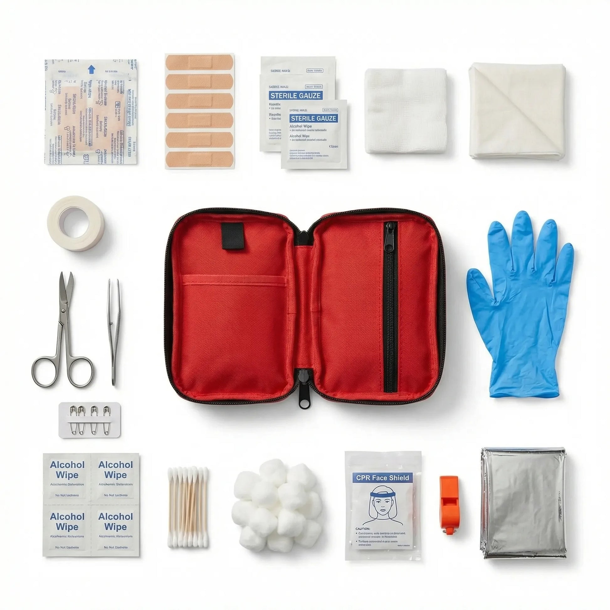 Compact 110-Piece First Aid Pouch -  Rendykit