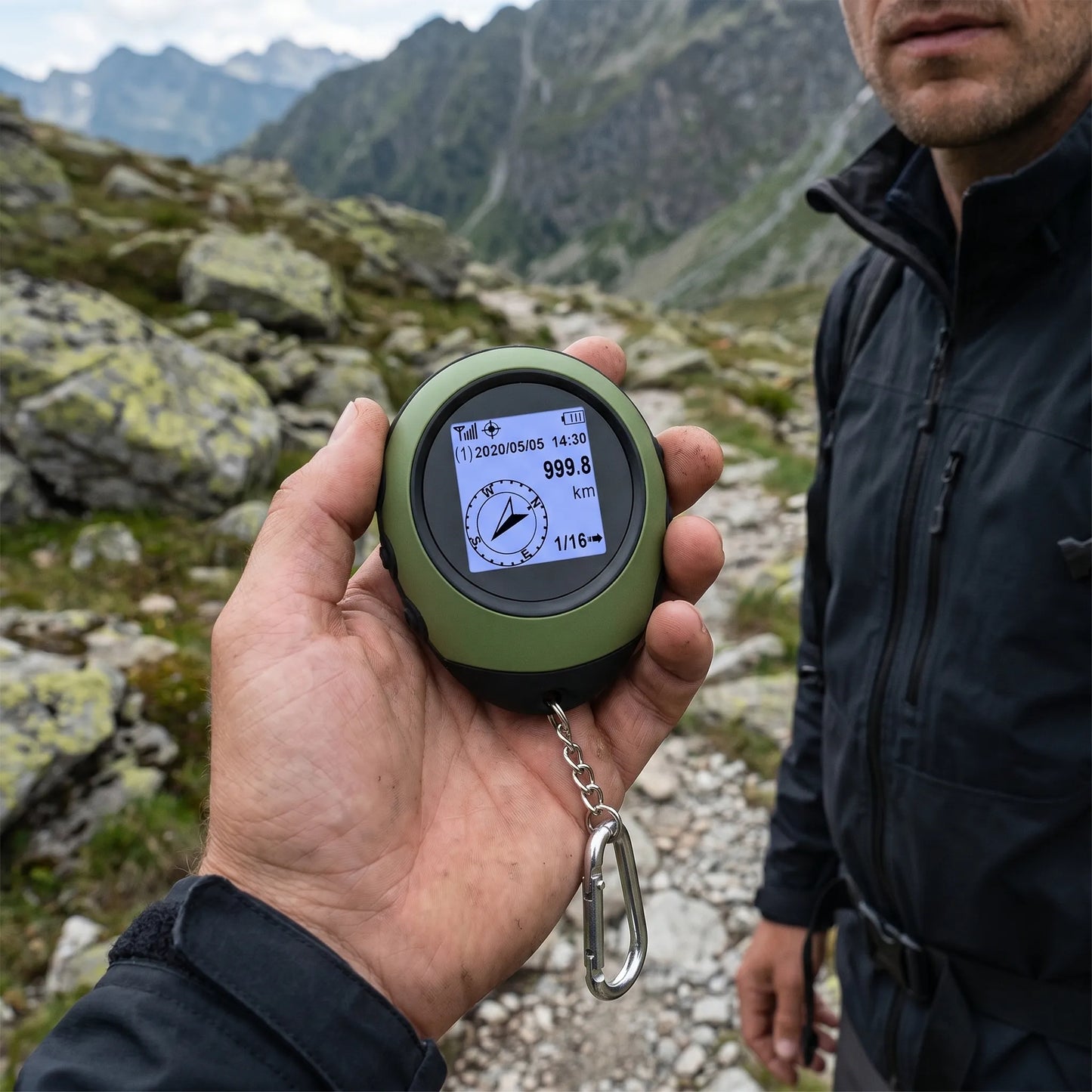 Compact Handheld Satellite GPS Navigator -  Navlite