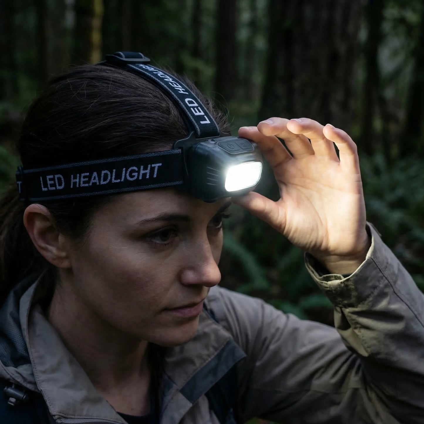 Compact Head-Mounted LED Torch -  Lumitrax