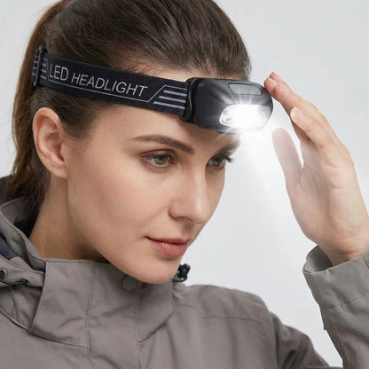 Compact Head-Mounted LED Torch -  Lumitrax
