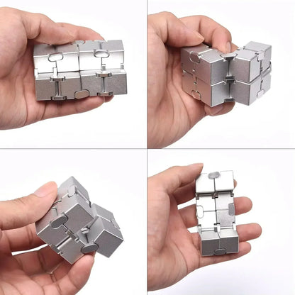 Compact Infinity Fidget Cube - Fluxon