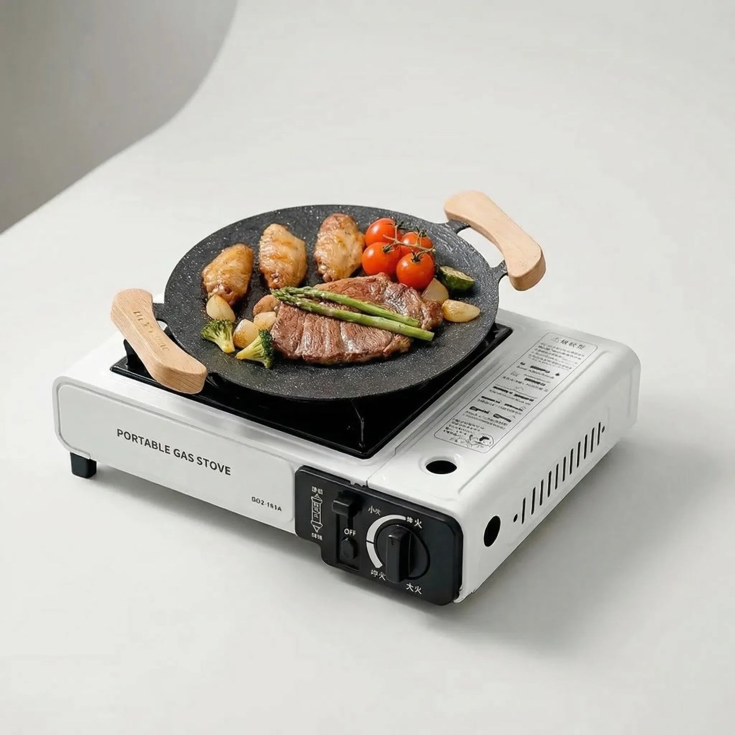 Compact Portable Single-Burner Gas Stove -  Campflare