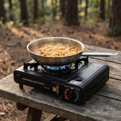 Compact Single-Burner Portable Gas Stove -  Flamora