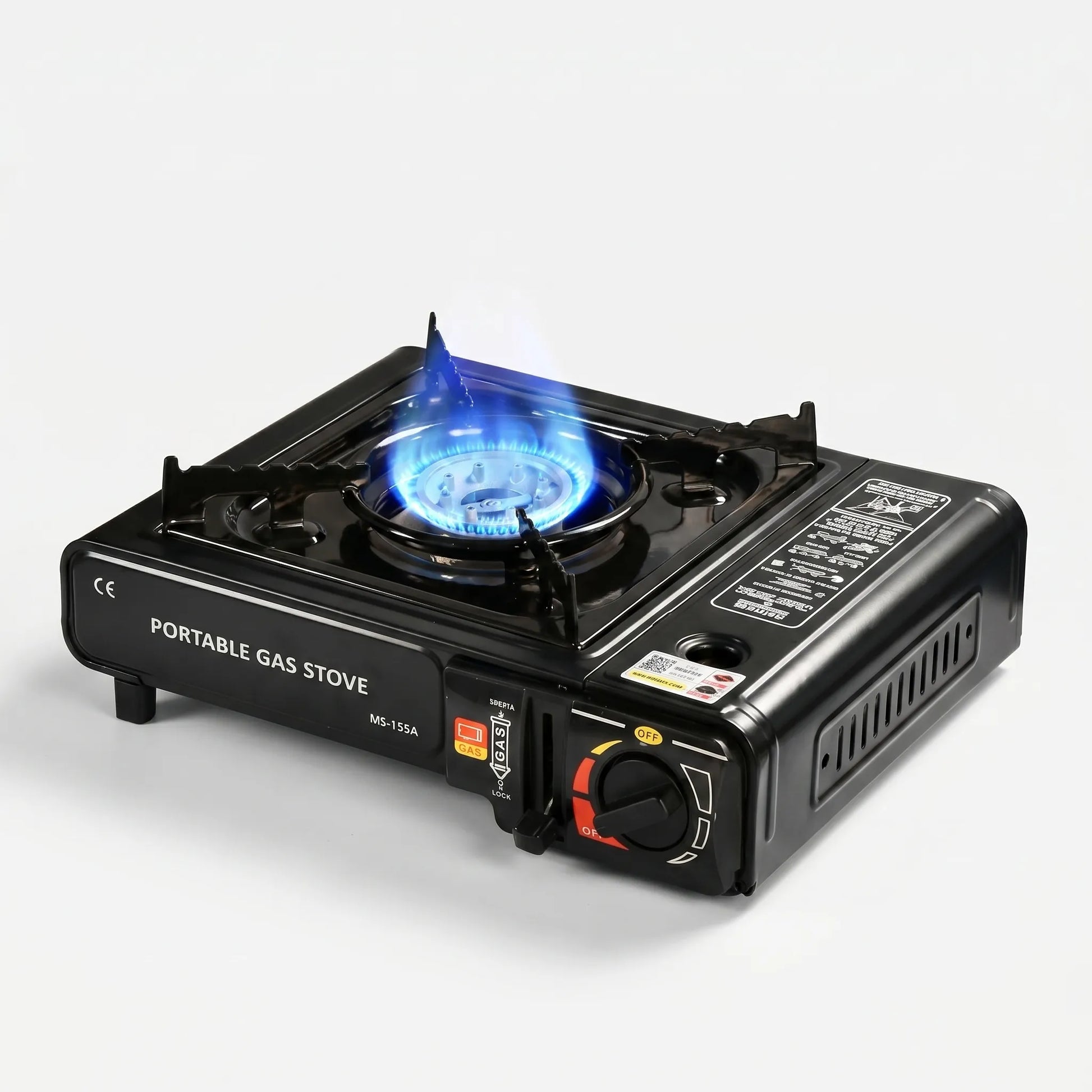 Compact Single-Burner Portable Gas Stove -  Flamora