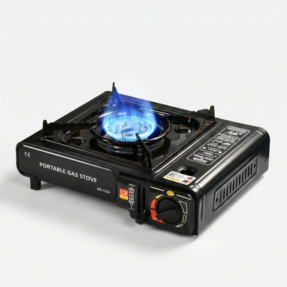 Compact Single-Burner Portable Gas Stove -  Flamora