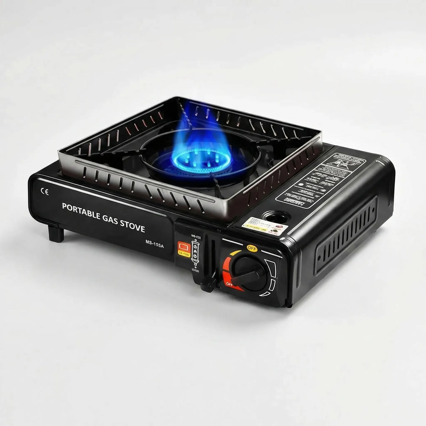Compact Single-Burner Portable Gas Stove -  Flamora