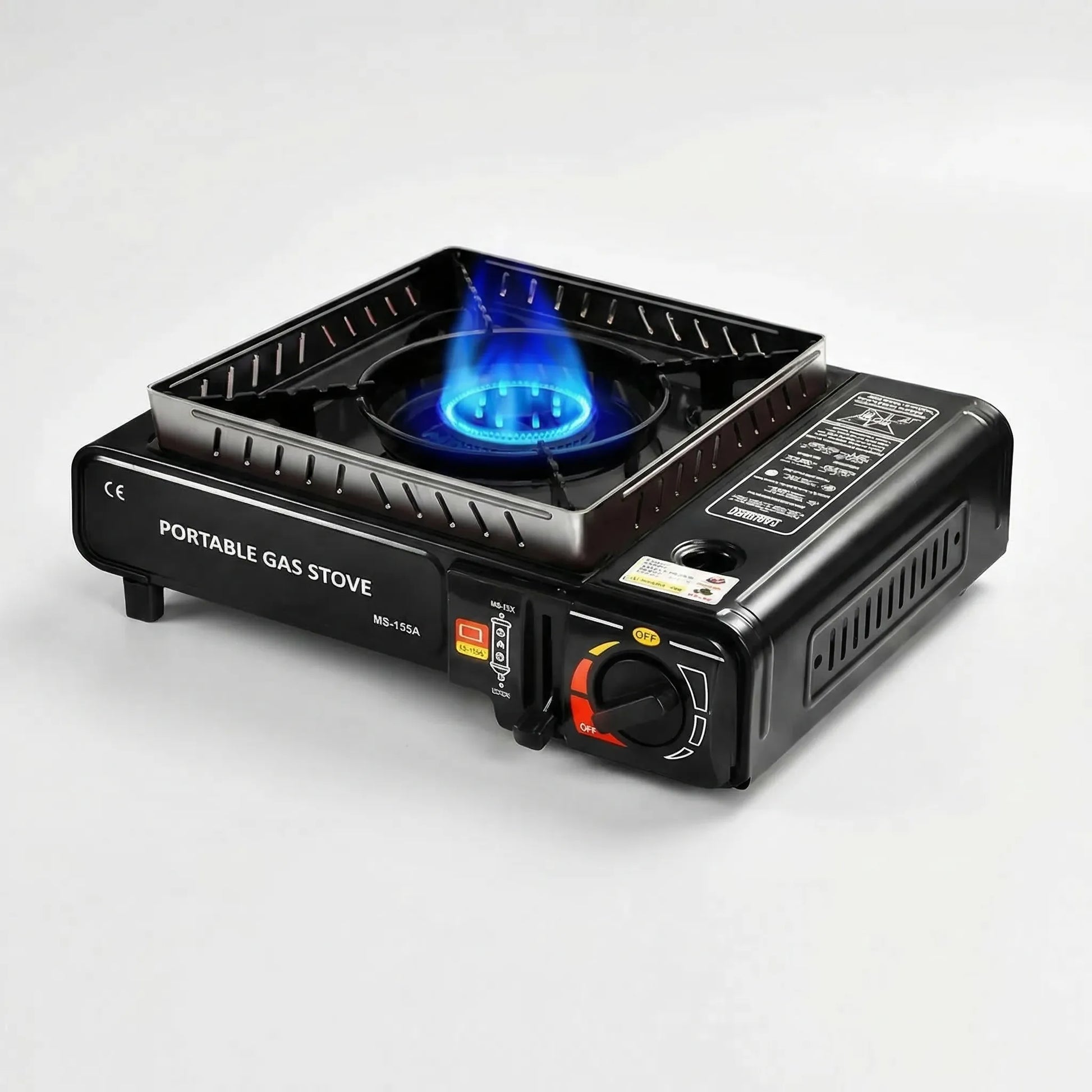 Compact Single-Burner Portable Gas Stove -  Flamora