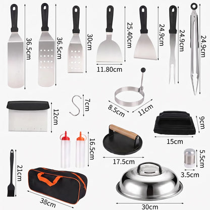 Complete Outdoor Barbecue Tool Set - Grillvane