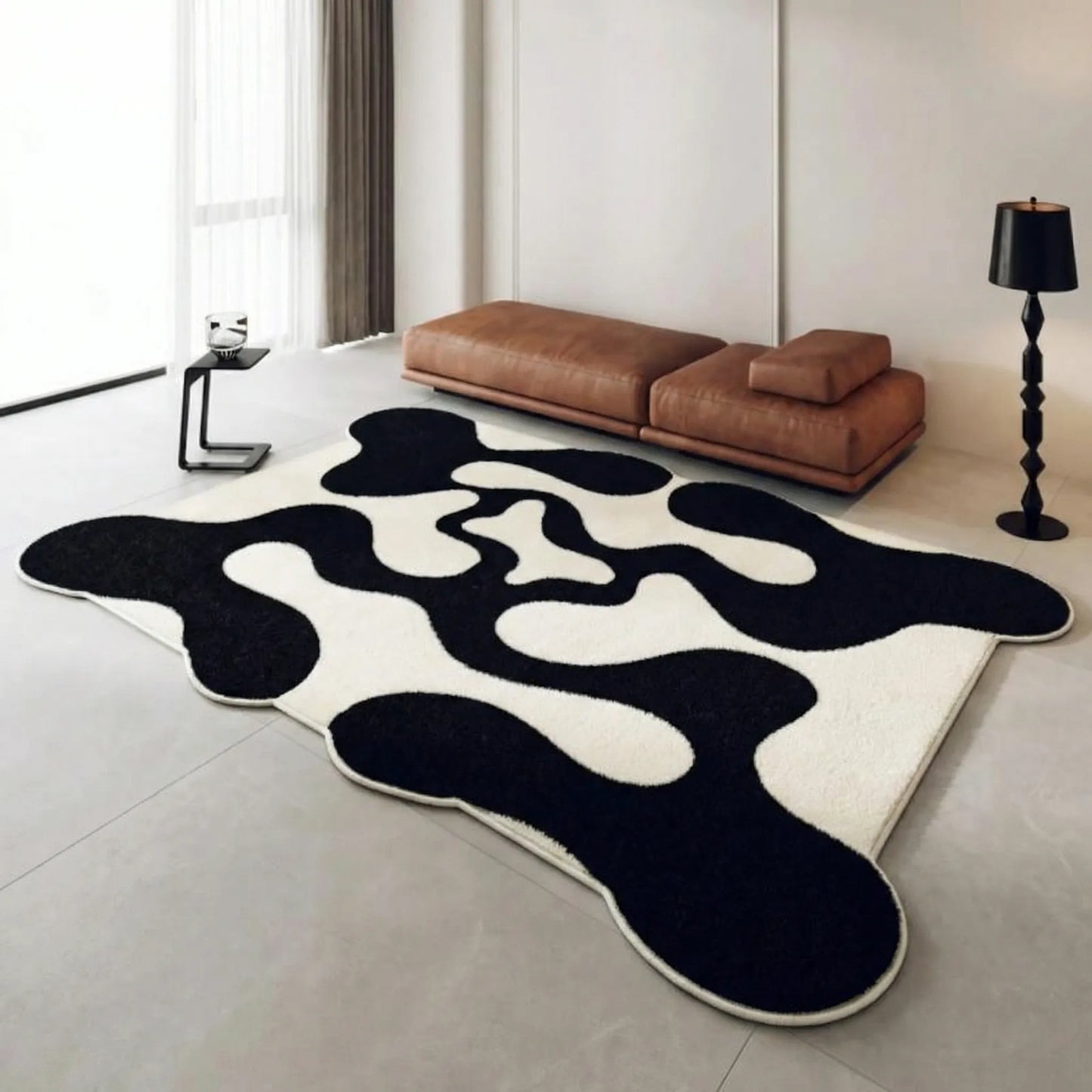 Contemporary Abstract Floor Rug - WavellaRug