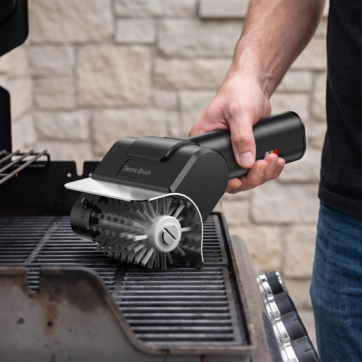 Cordless Electric Grill Brush - Scourex